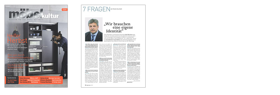 05.9.2015 Zeitschrift ＂Möbelkultur＂ - Ausgabe 09/2015